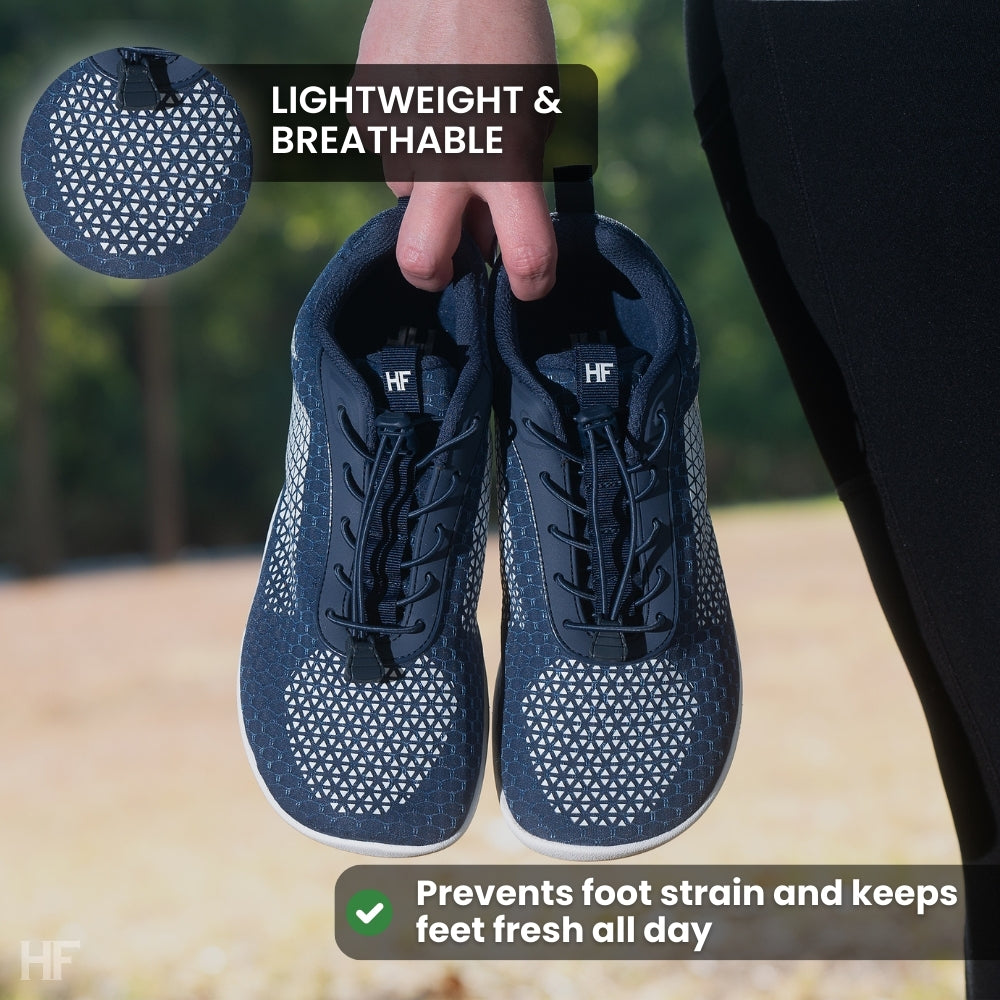 Calzado Descalzo Serie HF x Nube – Zapatos Sin Tacón para Dolor de Pies, Rodillas y Espalda (Unisex)