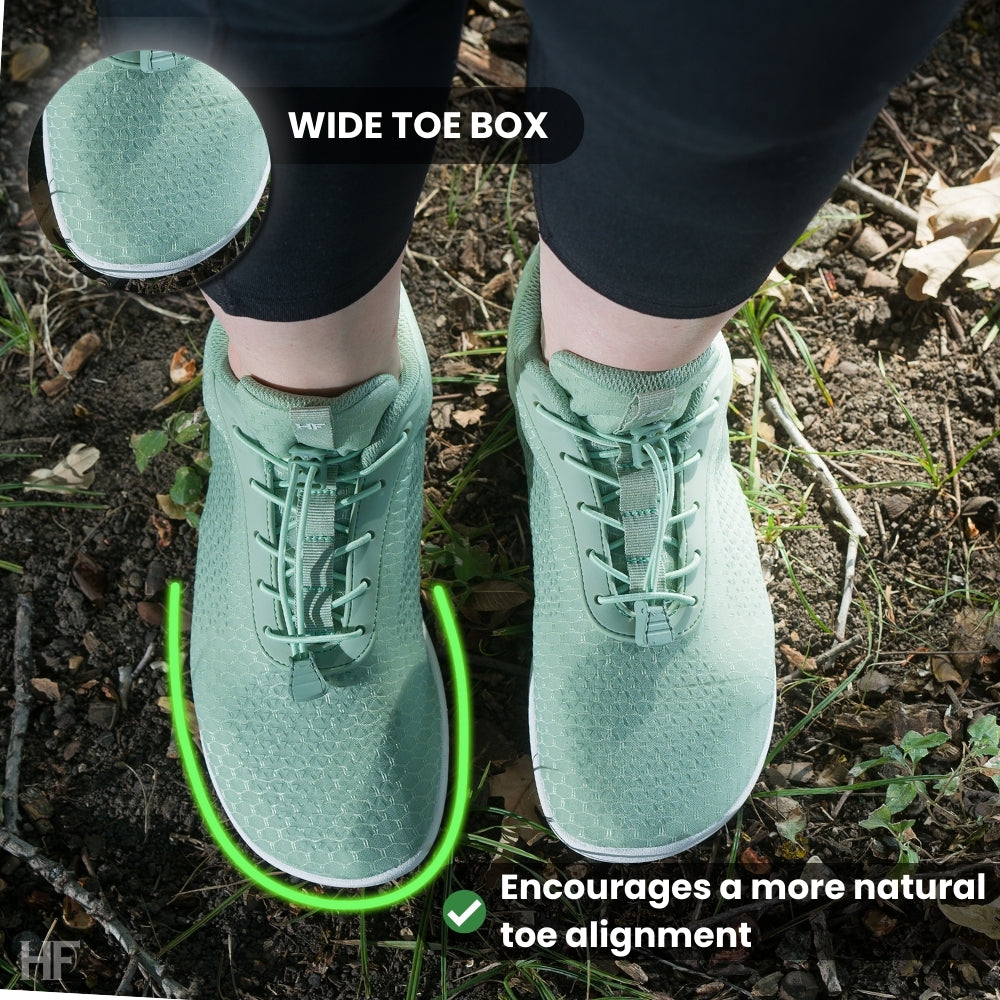 Calzado Descalzo Serie HF x Nube – Zapatos Sin Tacón para Dolor de Pies, Rodillas y Espalda (Unisex)