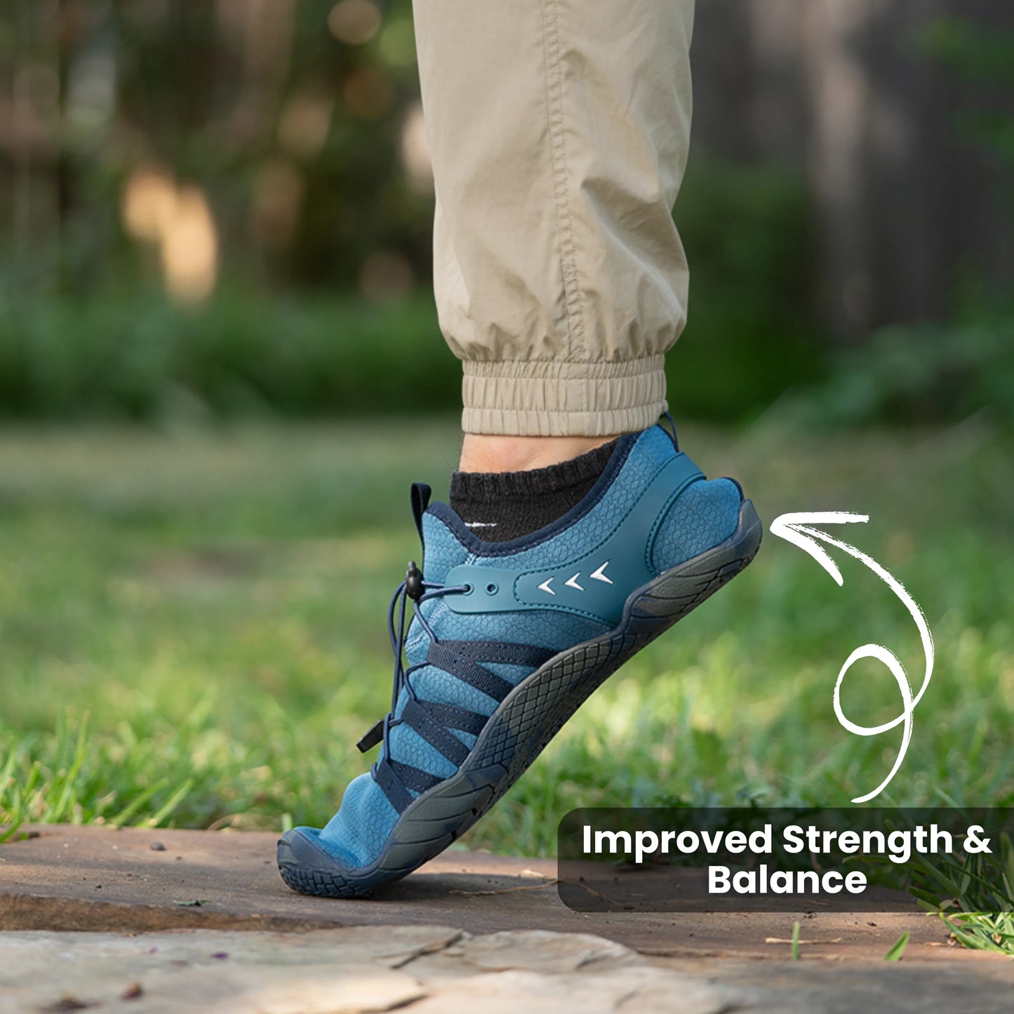 Aventura Caspio - Zapatos para correr al aire libre y antideslizantes para hombre