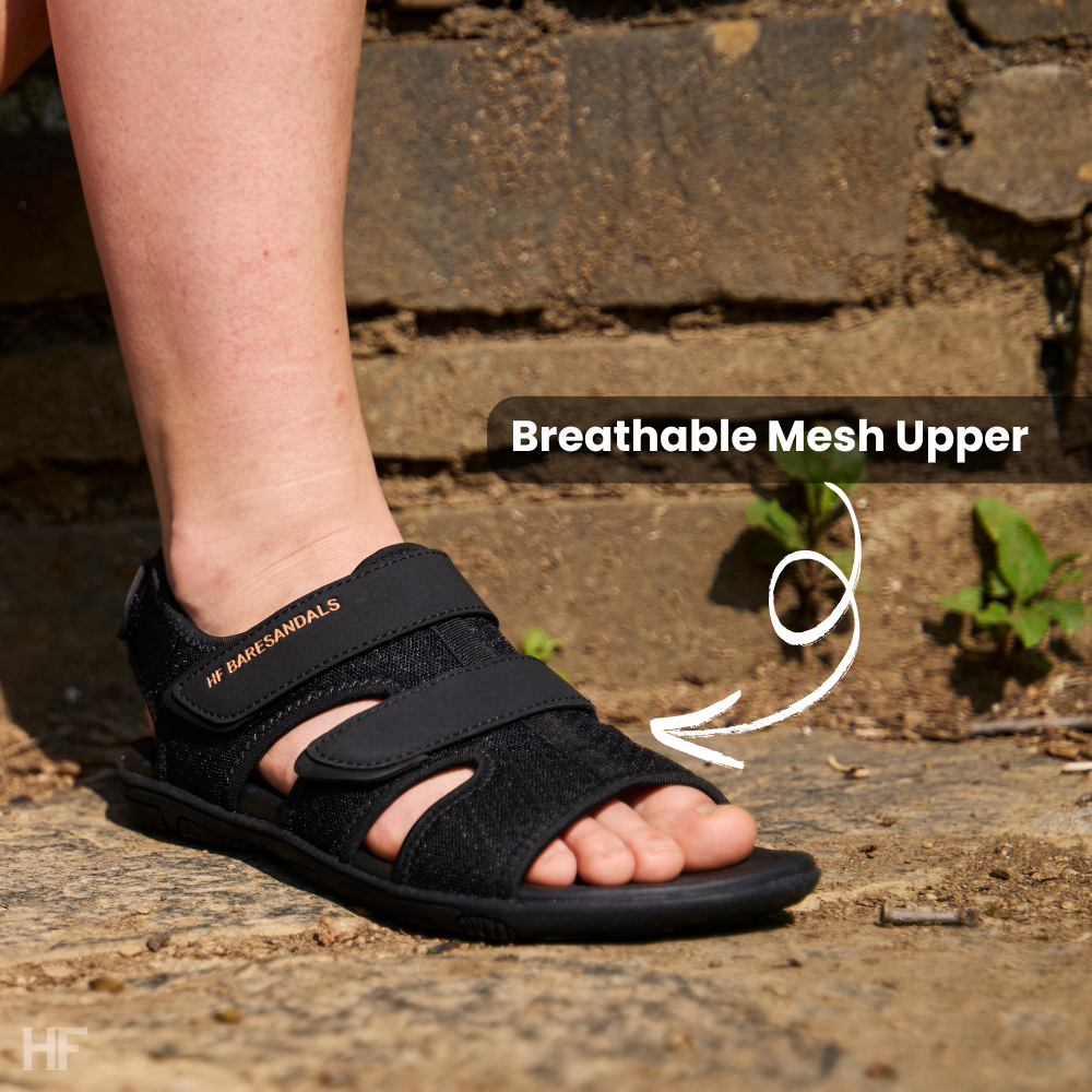 Sandalias HF Baresandals IV – plantilla ergonómica y sandalias barefoot ultraligeras (Unisex)