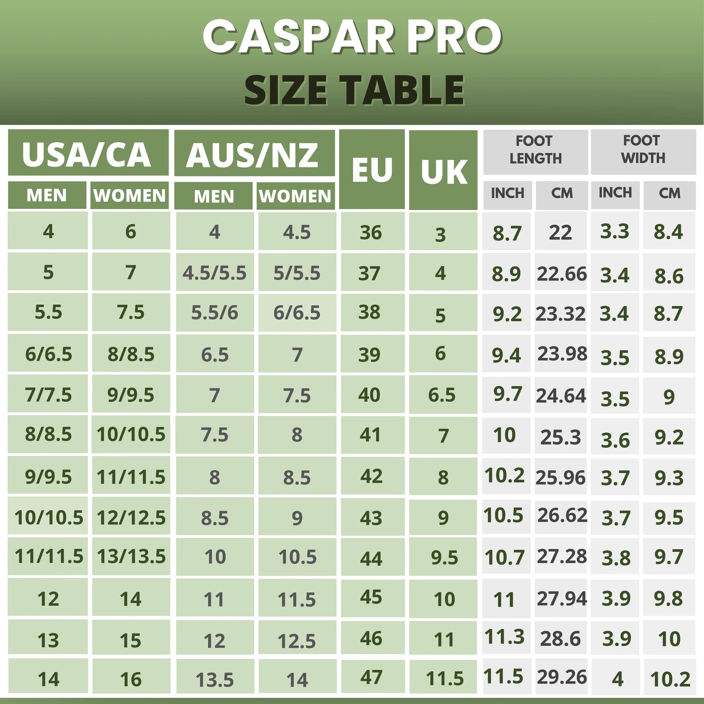 Caspar Pro - Zapato Descalzo Antideslizante e Impermeable para Todas las Estaciones (Unisex) (Compra uno y llévate otro)