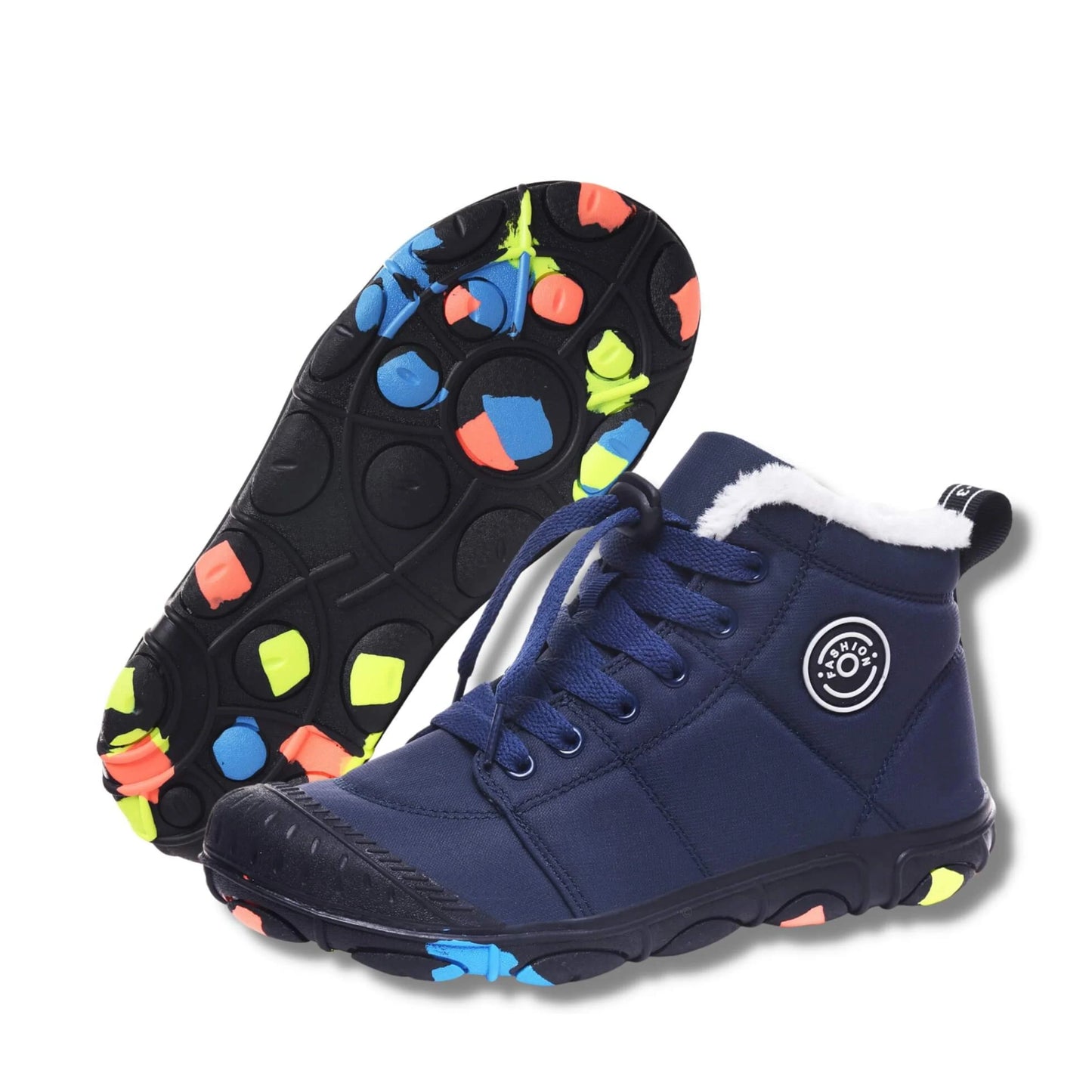 Hike Kids - Zapatos de Invierno Impermeables para Niños en Estilo Descalzo