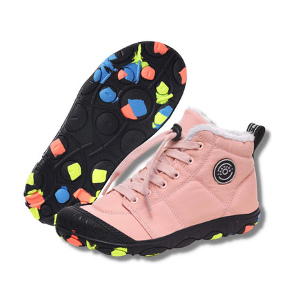 Hike Kids - Zapatos de Invierno Impermeables para Niños en Estilo Descalzo