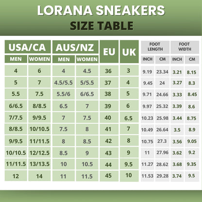 Zapatillas Lorana – Zapatos ergonómicos al estilo barefoot para uso diario (Unisex)