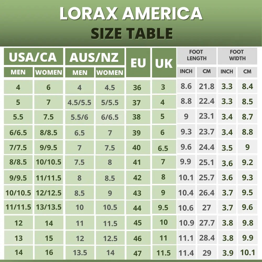 Lorax America - Zapatos Descalzos Saludables y Antideslizantes (Unisex) [Edición Limitada] (Compra uno, lleva otro gratis)