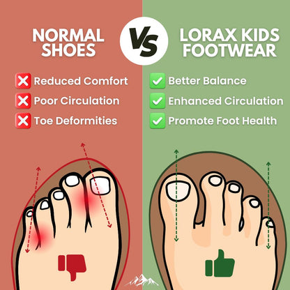 Zapatos Descalzos Suaves y Flexibles para Niños Lorax Kids