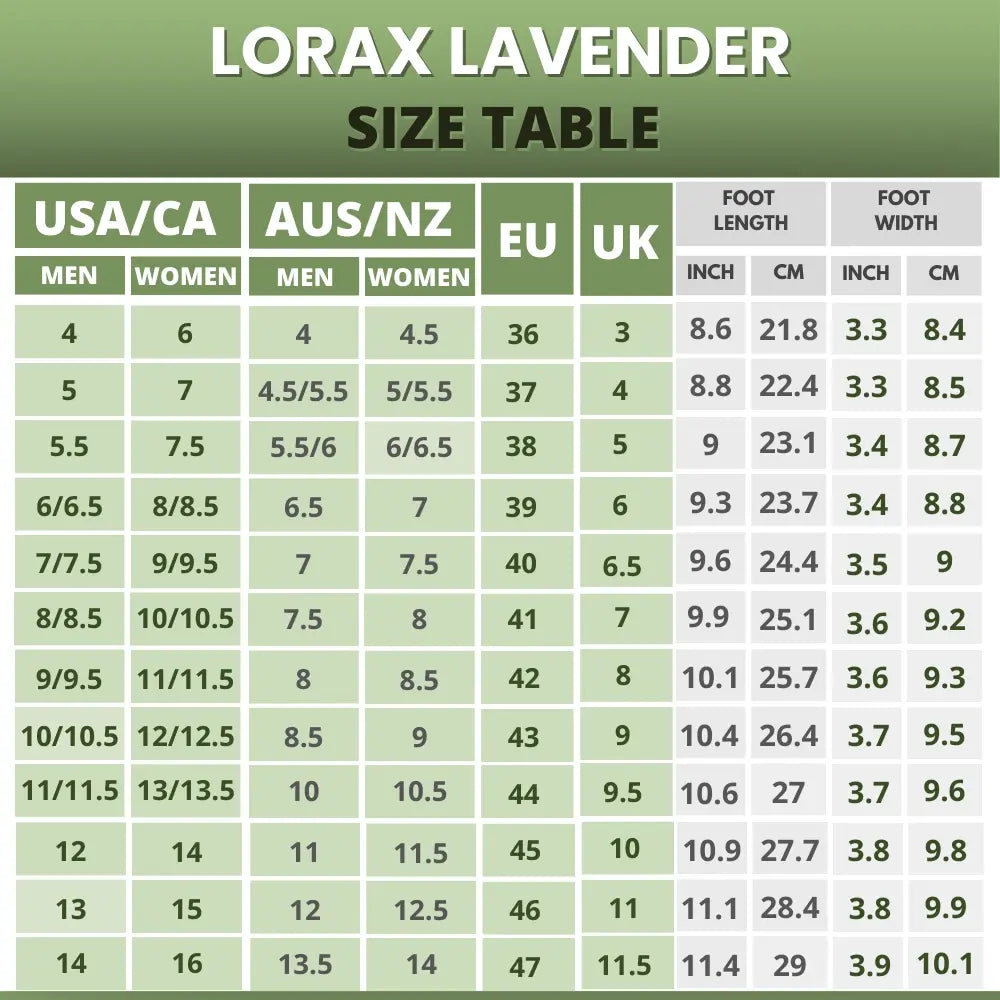 Lorax Lavanda - Zapatos descalzos saludables y antideslizantes (Unisex) [Edición limitada]