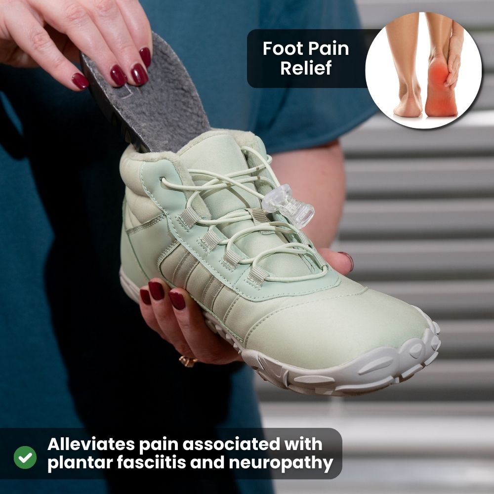 Plantillas ortopédicas para invierno HIKE® - Almohadillas para pies cálidas, amortiguadoras de impactos y alivio del dolor