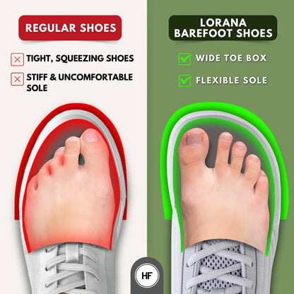 Zapatillas Lorana – Zapatos ergonómicos al estilo barefoot para uso diario (Unisex)