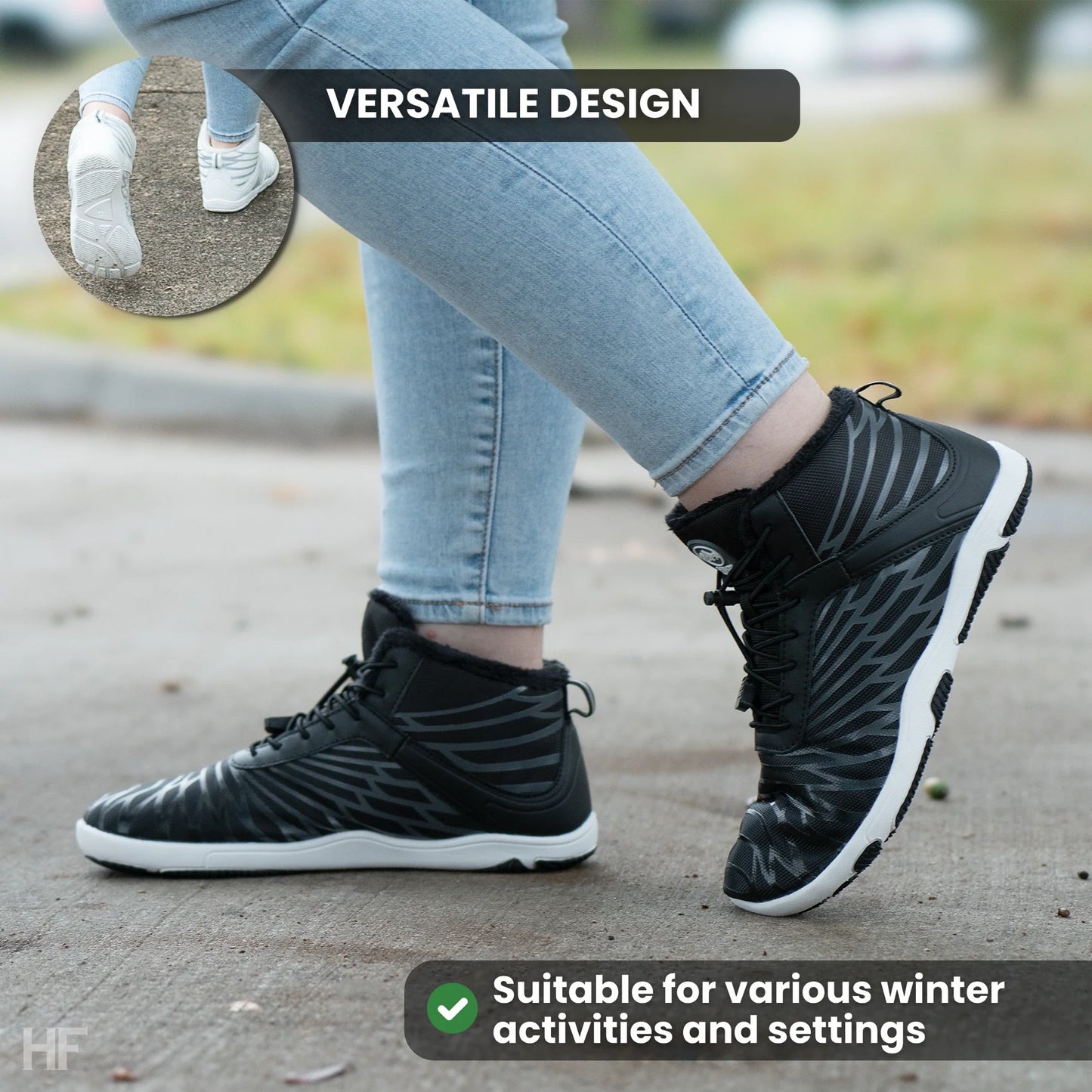 Lorax Winter – Zapatillas de Invierno Ergonómicas y de Apoyo para Uso Descalzo (Unisex)