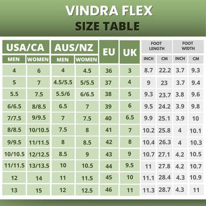 Vindra Flex - Zapato de Invierno Antideslizante y Universal para Descalzo (Impermeable)
