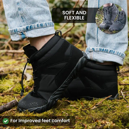 Vindra Flex - Zapato de Invierno Antideslizante y Universal para Descalzo (Impermeable)