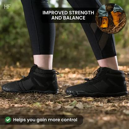 Vindra Flex - Zapato de Invierno Antideslizante y Universal para Descalzo (Impermeable)